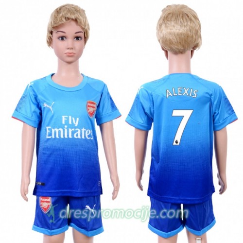 Arsenal Dres Alexis Sanchez 7 Dječji Gostujući 2017/18 Kratkih Rukava Arsenal Dres Alexis Sanchez 7 Dječji Gostujući 2017/18 Kratkih Rukava