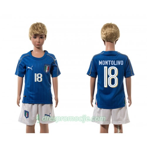 Italija Dres Montolivo 18 Dječji Domaći 2016 Kratkih Rukava Italija Dres Montolivo 18 Dječji Domaći 2016 Kratkih Rukava