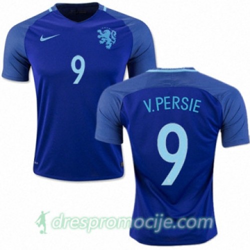 Nizozemska Dres ROBIN VAN PERSIE Gostujući 2016/17 Kratkih Rukava Nizozemska Dres ROBIN VAN PERSIE Gostujući 2016/17 Kratkih Rukava
