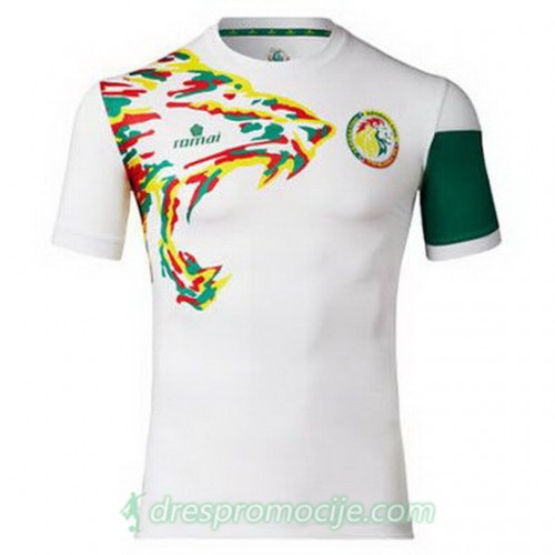 Senegal Dres Gostujući 2016/17 Kratkih Rukava Senegal Dres Gostujući 2016/17 Kratkih Rukava